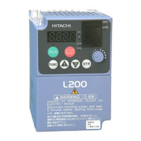 Hitachi L200 2 Série Manuel D'utilisation