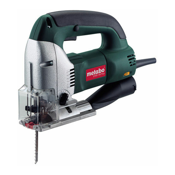 Metabo STE 100 Plus Mode D'emploi