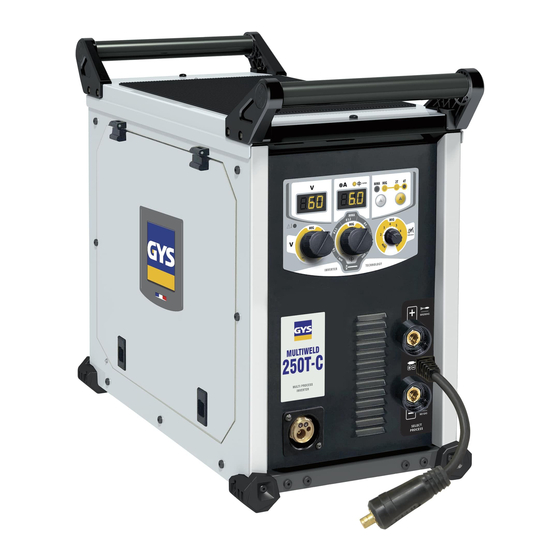 GYS MULTIWELD 250T-C Mode D'emploi