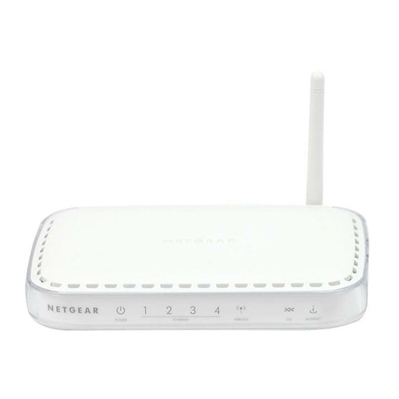 NETGEAR DG834G Guide D'installation