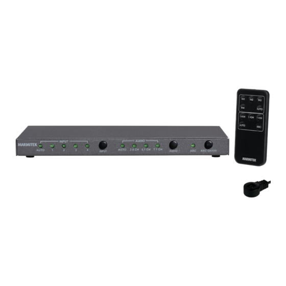 Marmitek Connect 621 UHD 2.0 Guide Utilisateur