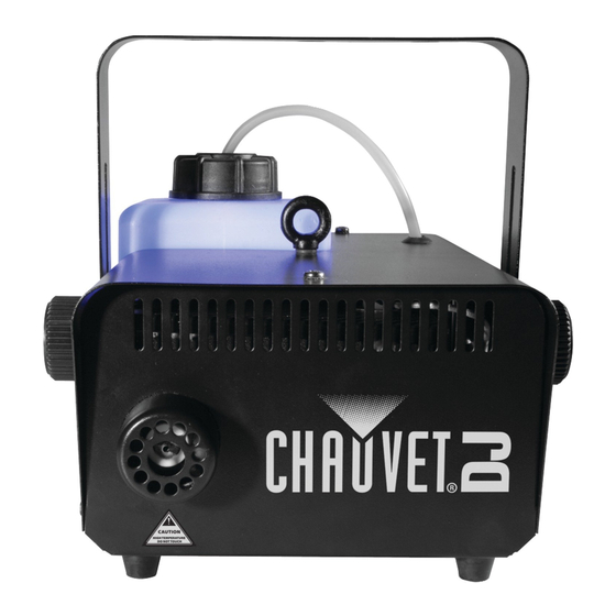 Chauvet DJ HURRICANE 1101 Guide De Référence Rapide