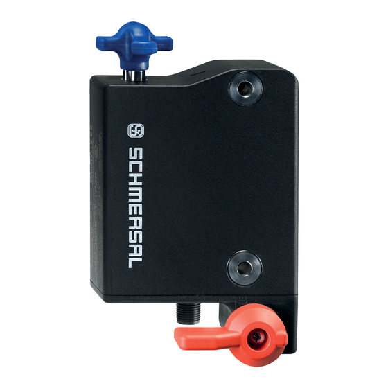 schmersal AZM300Z-I2-ST-1P2P-T Instructions Pour Fonctionnement Et Montage