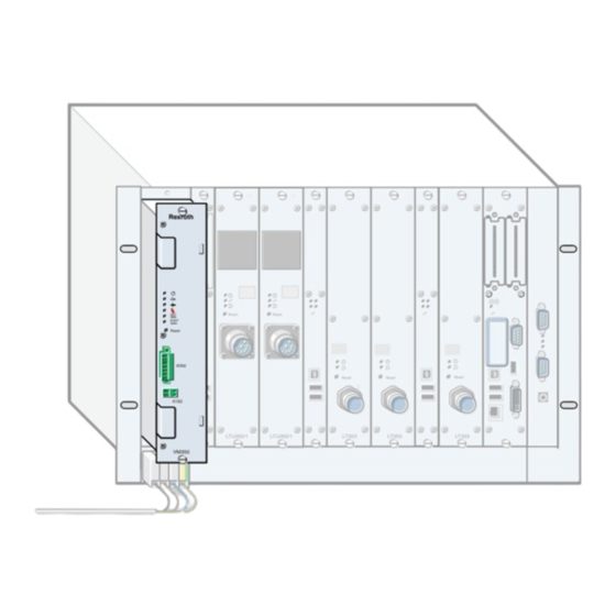 Bosch Rexroth VM350 Mode D'emploi