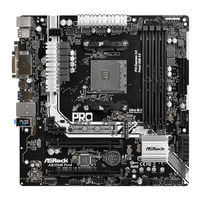 ASROCK A320M Pro4 Mode D'emploi