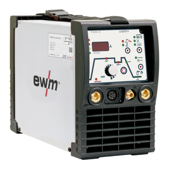 EWM Tetrix 200 Smart puls 5P TG Manuel D'utilisation