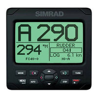 Simrad AP24 Manuel