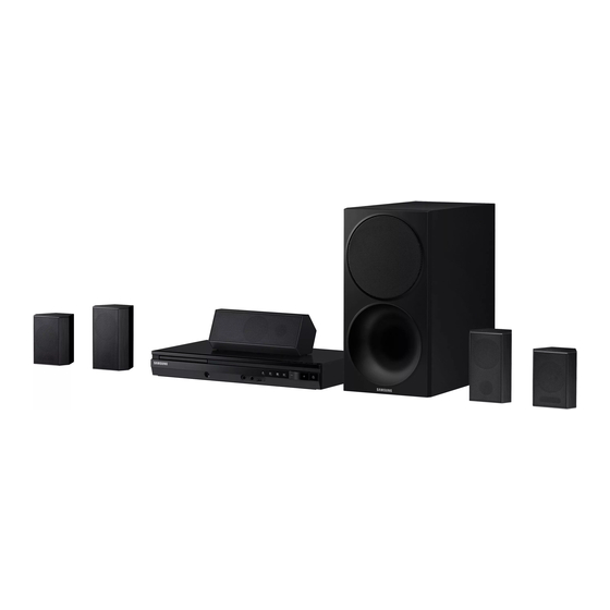Samsung HT-F450BK Guide De L'utilisateur