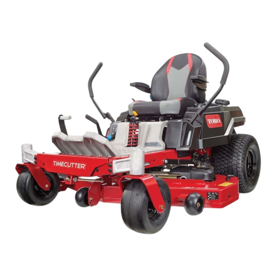 Toro TimeCutter MX 5075T Manuel De L'utilisateur