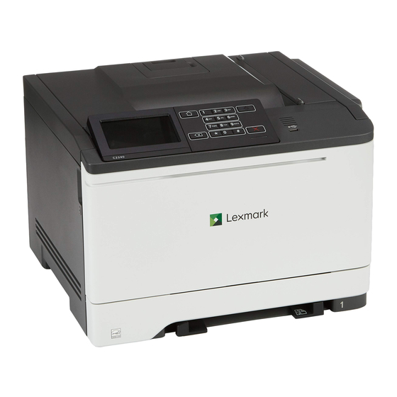 Lexmark C2240 Guide De L'utilisateur