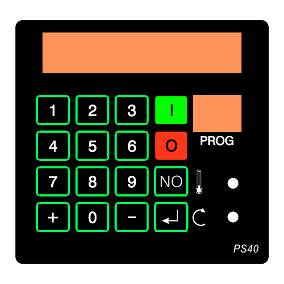 IPSO PS40 Guide De Programmation