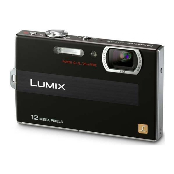 Panasonic Lumix DMC-FP8 Mode D'emploi