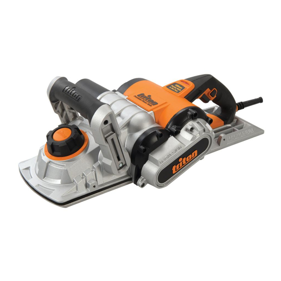 Triton TPL180 Instructions D'utilisation Et Consignes De Sécurité