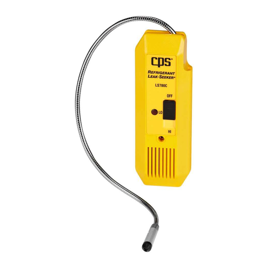 CPS LEAK-SEEKER LS780C Manuels