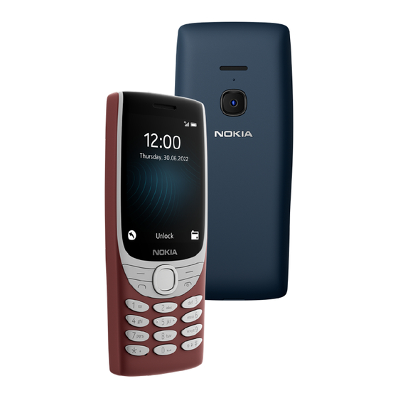 Nokia 8210 4G Guide De L'utilisateur