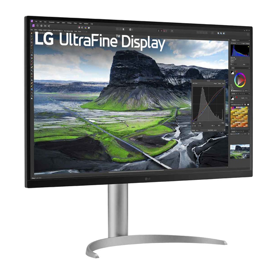 LG 32UQ850 Manuel D'utilisation