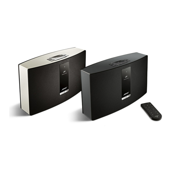 Bose SoundTouch 30 II Serie Manuels