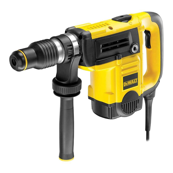 DeWalt D25820 Traduction De La Notice D'instructions Originale