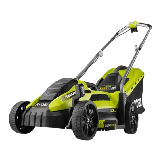 Ryobi RLM13E33S Traduction Des Instructions Originales