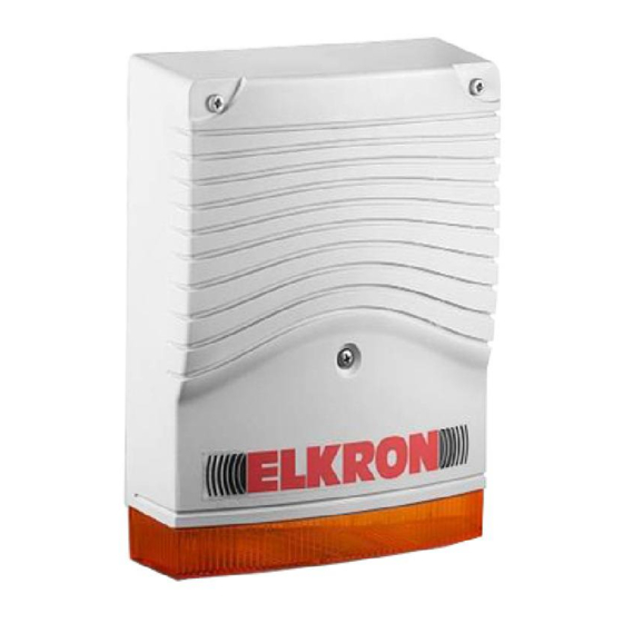 Elkron HP201 Manuels