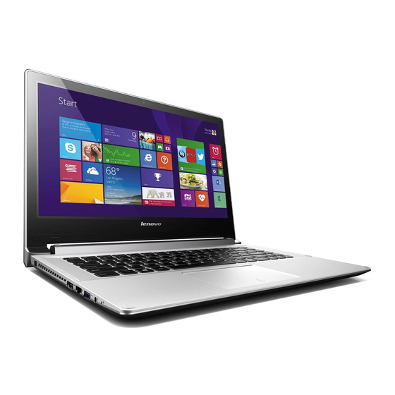 Lenovo Flex 2-14 Guide De L'utilisateur