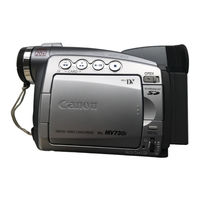 Canon MV730i Manuel D'instruction