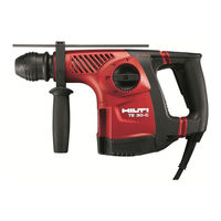 Hilti TE 30-C-AVR Mode D'emploi