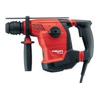 Hilti TE 30 Mode D'emploi Original
