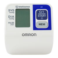 Omron R2 Mode D'emploi