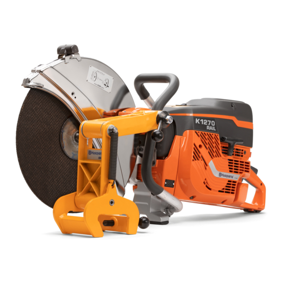 Husqvarna K 1270 Manuel D'utilisation