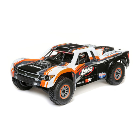 Losi Super BAJA REY Manuel D'utilisation