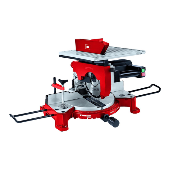 EINHELL TH-MS 2513 T Mode D'emploi D'origine