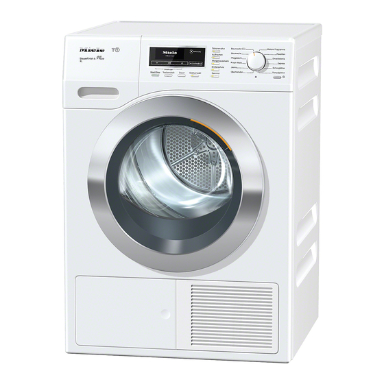 Miele TKR 650 WP Mode D'emploi