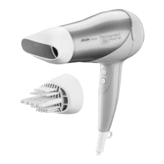 Philips beauty thermoprotect straight 1800 Manuels