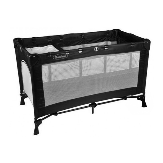 Baninni Travel cot Mina Luxe Manuels