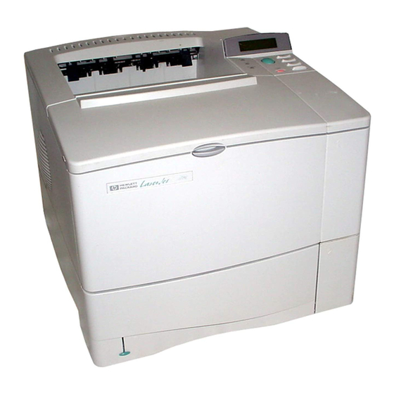 HP LaserJet 4050 Guide De L'utilisateur