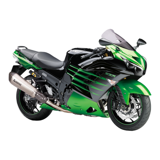 Kawasaki ZZR1400 ABS Manuel De L'utilisateur