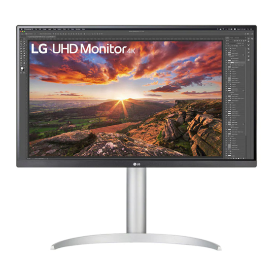 LG 27UP850-W Manuel D'utilisation