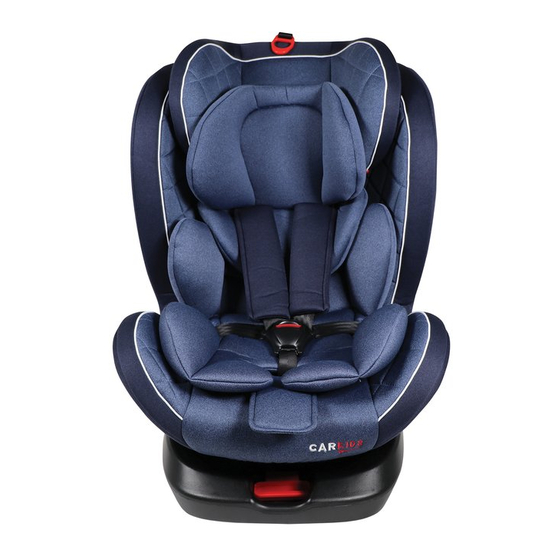 CarKids ISOFIX 0 Mode D'emploi