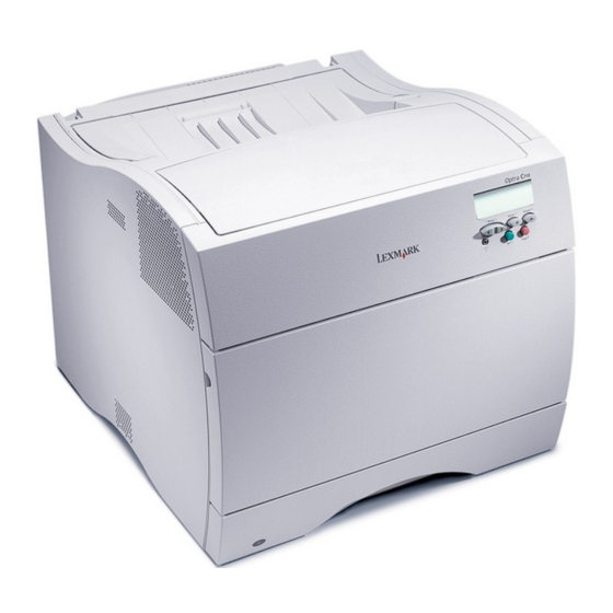 Lexmark Optra C710 Guide D'installation