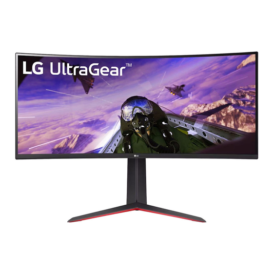 LG UltraGear 34G600A Mode D'emploi