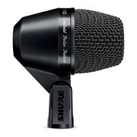 Shure PGA 57 Mode D'emploi