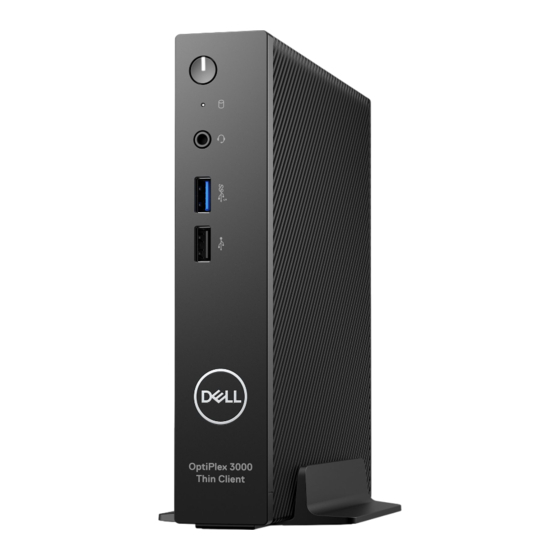 Dell OptiPlex 3000 client leger Manuel D'entretien