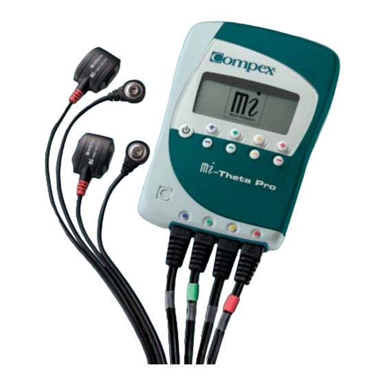 Compex Mi-Theta Pro Manuels