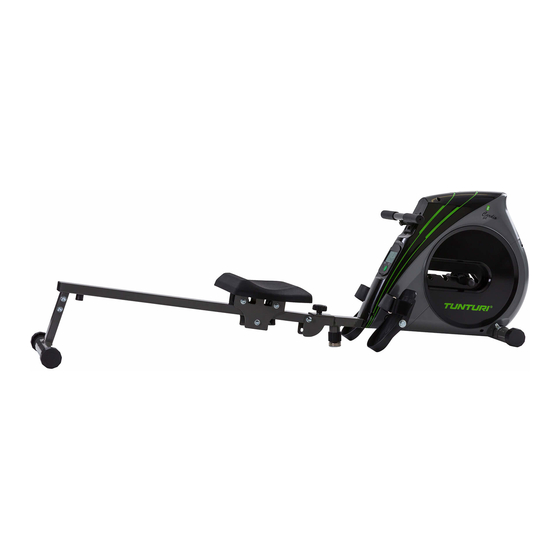 Tunturi Cardio Fit Rower R20 Manuel De L'utilisateur