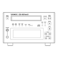 TeachLogic Tascam CD-601mkII Mode D'emploi