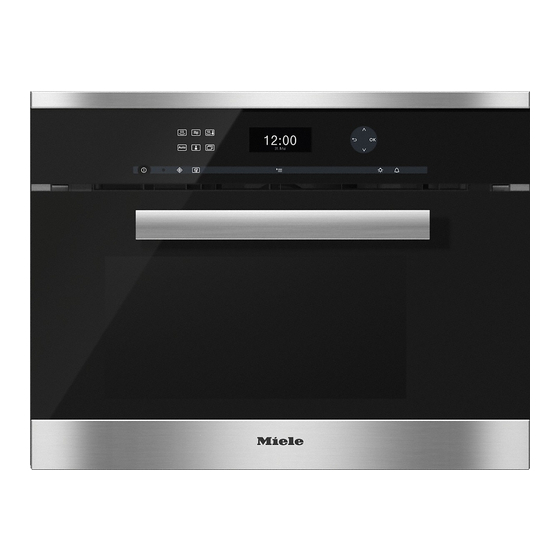 Miele DGM 6401 Mode D'emploi Et Instructions De Montage