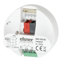 Elsner Elektronik KNX S1R-B4 compact Mode D'emploi