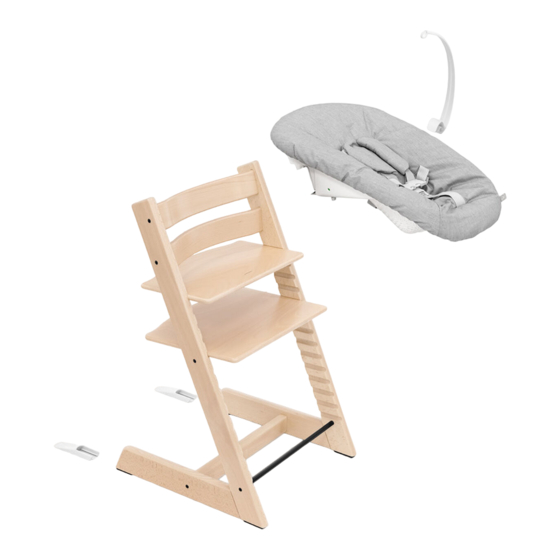 Stokke TRIPP TRAPP NEWBORN SET Manuel D'utilisation