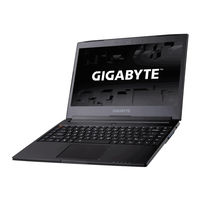 Gigabyte Aero 14 Mode D'emploi